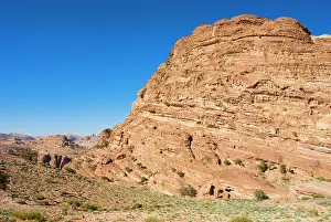 Petra: Jebel al Deir Valley, view from the hill