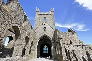 Churches: Jerpoint Abbey, Thomastown, Kilkenny, Ireland, Europe