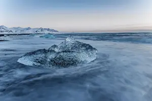 Glaciers: Jokulsarlon, icebergs, ice