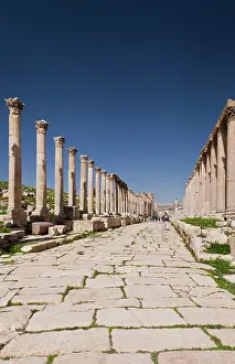 Monarchy: Jordan, Jerash, overview of Roman-era city