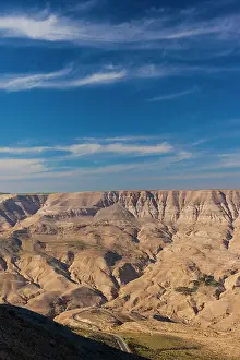Wadi: Jordan, Kings Highway, Wadi Mujib, landscape