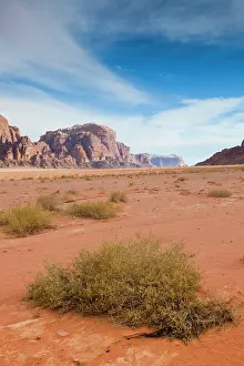 Wadi: Jordan, Wadi Rum, desert landscape