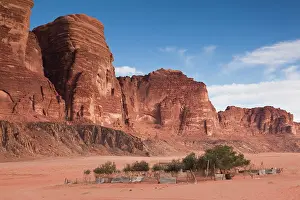 Wadi: Jordan, Wadi Rum, desert landscape