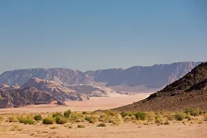 Wadi: Jordan, Wadi Rum, desert landscape
