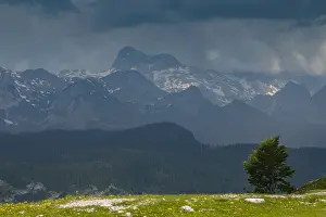 Montane: The Julian Alps looking towards Mount Triglav from