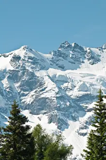 Murren: Jungfrau Region, Switzerland. Jungfrau massif