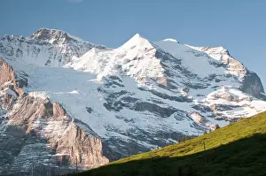 Jungfrau: Jungfrau Region, Switzerland. Jungfrau massif