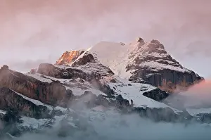 Murren: Jungfrau Region, Switzerland. Jungfrau massif