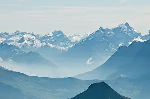 Murren: Jungfrau Region, Switzerland. Jungfrau massif