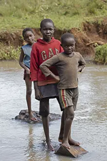 Kalenjin: Kalenjin children, near Eldoret, Rift valley, Kenya