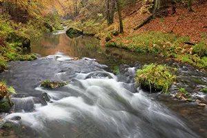 Kamnitz: Kamnitz Gorge Kamnitz Stream in autumn Kamnitz Gorge, B