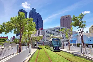 Tram: Kaohsiung Light Rail Tram Station, Kaohsiung, Taiwan