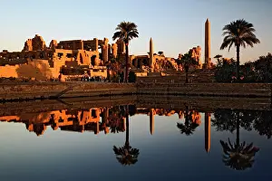 12th: Karnak Temple and the Sacred Lake at sunrise