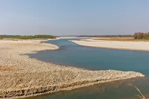 Terai: Karnali river in Bardiya national park