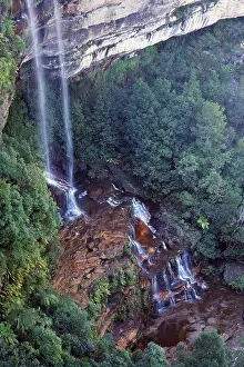 Falling: Katoomba Falls, Blue Mountains, New South