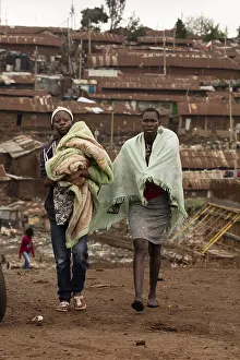Largest: Kibera, Africa's largest slum, near Nairobi, Kenya