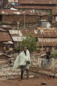 270917: Kibera, one of Africa's largest slums, near Nairobi