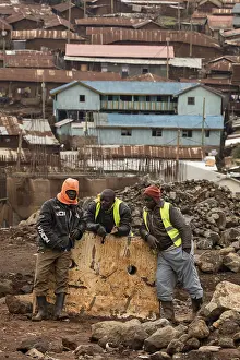 Largest: Kibera, one of Africa's largest slums, near Nairobi