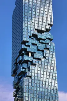 Modern: King Power MahaNakhon building in Bang Rak District