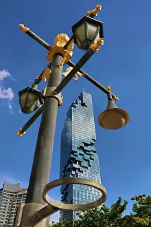 Modern: King Power MahaNakhon building in Bang Rak District
