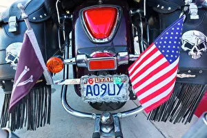 Motorcycle: Kingman, U.S. Route 66 (US 66 or Route 66), Arizona