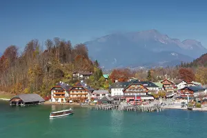 Lakeside: Kings lake Berchtesgaden national park Bavaria