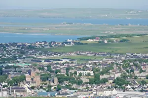 Orkneys: Kirkwall from Wideford Hill