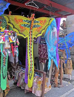 Markets: Kites in street market