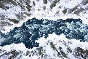 Creek: Kitkajoki aerial