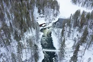 Creek: Kitkajoki aerial