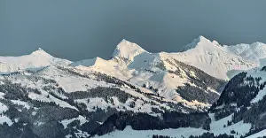 Hohe: Kitzb&, x28b25ca0;Alps, mountain range in winter