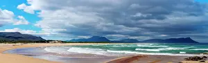 Plans: Kleinmond beach and cloudy sky. Overberg, Whale