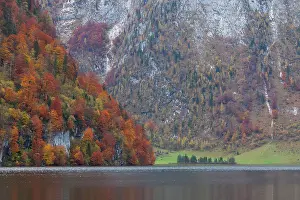 Koenigssee: Koenigssee autumn K&, xf6;nigssee / Kings lake autum