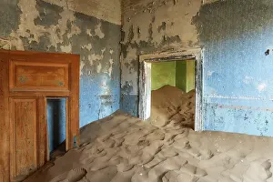 Ruin: At Kolmanskop, the abandoned ghost town of the diamond days of the early 1900 and of German origin