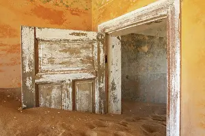 Ruin: At Kolmanskop, the abandoned ghost town of the diamond days of the early 1900 and of German origin