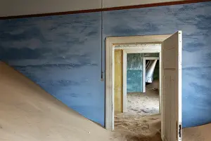 Ruin: At Kolmanskop, the abandoned ghost town of the diamond days of the early 1900 and of German origin