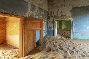 Ruin: At Kolmanskop, the abandoned ghost town of the diamond days of the early 1900 and of German origin