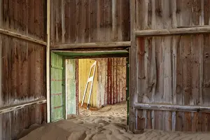 Ruin: At Kolmanskop, the abandoned ghost town of the diamond days of the early 1900 and of German origin
