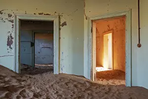 Ruin: At Kolmanskop, the abandoned ghost town of the diamond days of the early 1900 and of German origin