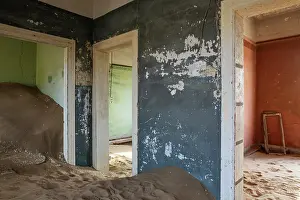 Ruin: At Kolmanskop, the abandoned ghost town of the diamond days of the early 1900 and of German origin
