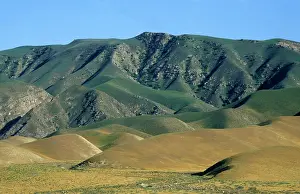 Kopetdag: Kopetdag mountains - foothills - evening