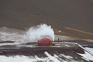 Powered: Krafla geothermal power plant - close to the Krafla