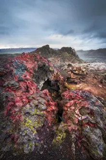 Myvatni: Krafla lava field, SktustaEir, NorEurland eystra