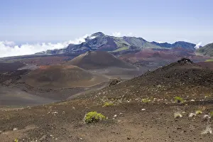 Dynamic: Krater des Haleakala Vulkan, Maui, Hawaii, USA |