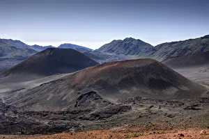 Dynamic: Krater des Haleakala Vulkan, Maui, Hawaii, USA |