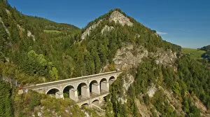 Viaduct: Krauselklause viaduct, Breitenstein, Rax region