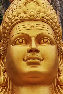 Haseltine: Kuala Lumpur, West Malaysia. Batu caves. The world's