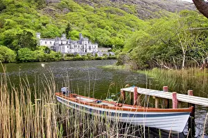 Riverfront: Kylemore Abbey, Ireland. Kylemore Abbey