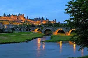 Fortified: La Cit&, x9b20;medieval fortified town, Carcassonne
