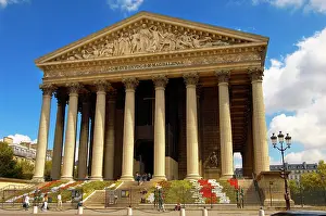 Paris: La Madeleine church, Paris, France, Europe Paris